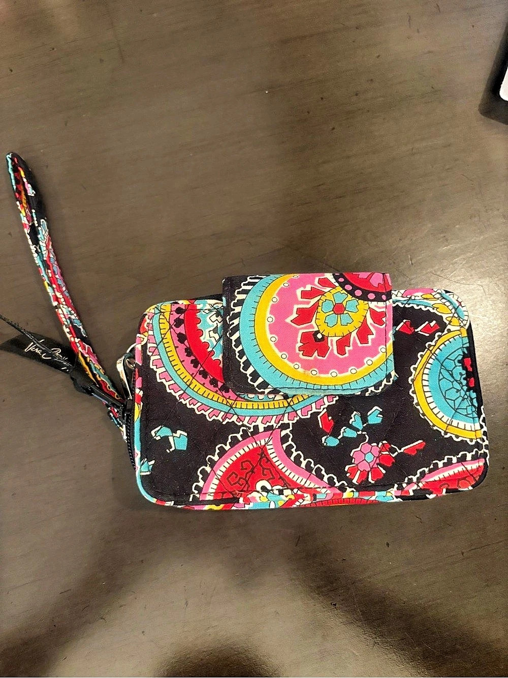 Vera Bradley wristlet Wallet in wristlet wallet in the retired "Parisian Paisle